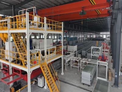 匀质板生产线厂家：优发国际机械匀质板设备推动建筑保温升级