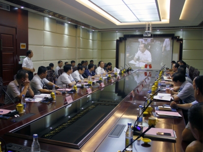 东平县县委一行领导莅临优发国际考察参观