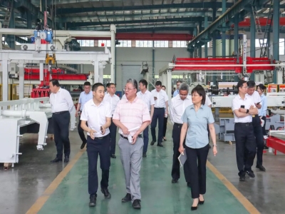 舒朝晖调研优发国际机械