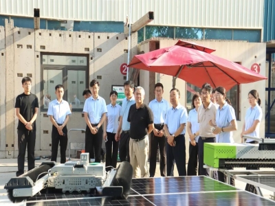 深圳航能氢醇能源创新研究院院长连波一行到访优发国际机械考察调研