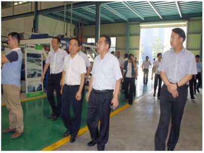 优服务 提质效 促发展 兖州区区委书记王宏伟一行莅临优发国际机械调研