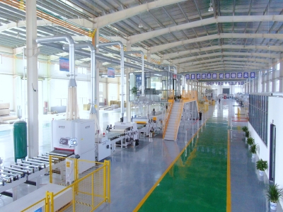 外墙保温装饰一体化系统生产线：高效节能、优发国际环保的建筑生产利器