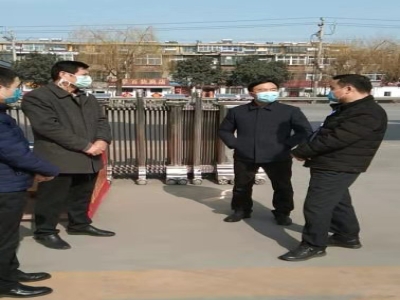 区委常委、副区长屈耀武一行莅临优发国际机械调研复工及疫情防控工作