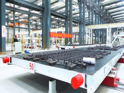 PC预制构件生产线厂家：优发国际机械PC生产线，开启建筑构件生产