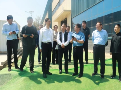 王营带队调研优发国际机械大宗固废装备研发生产项目二期