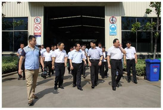 兖州区区委书记王宏伟一行莅临优发国际机械调研