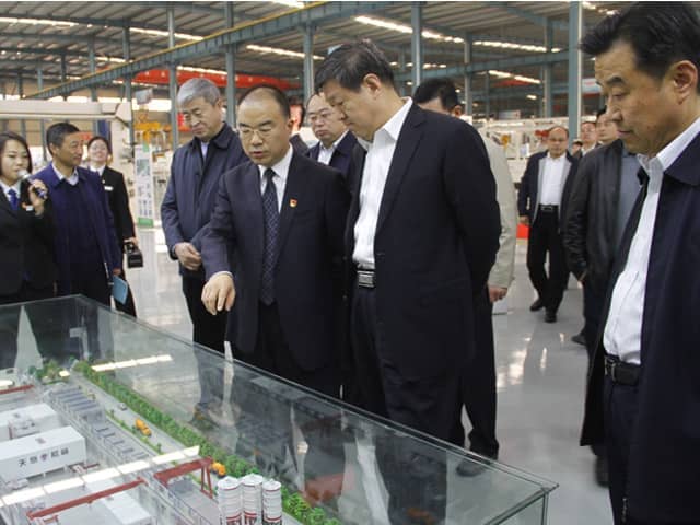 优发国际机械参加济宁市企业技术改造暨“6501”培育工程现场推进会议